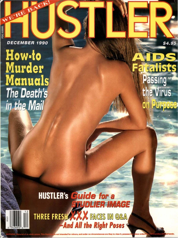 Hustler December 1990 Cover