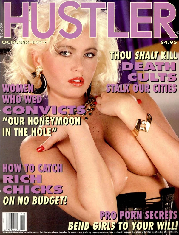 Hustler October 1992 Cover
