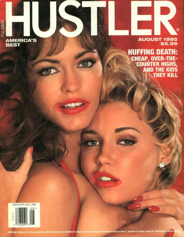 Hustler August 1995 Cover