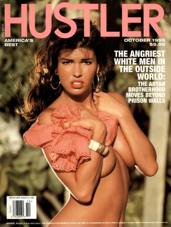 Hustler October 1995 Cover