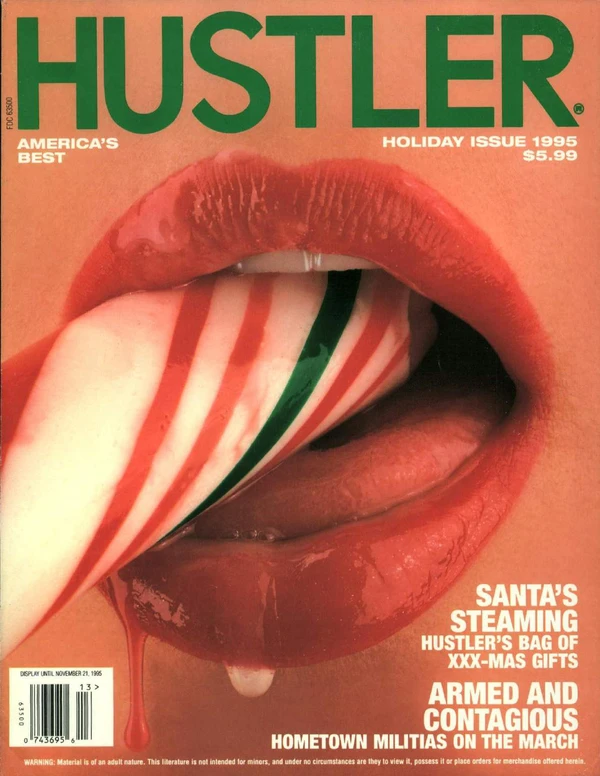 Hustler Holiday 1995 Cover