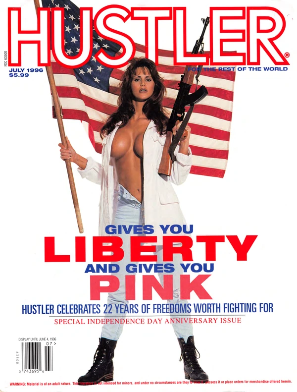 Hustler July 1996 Cover