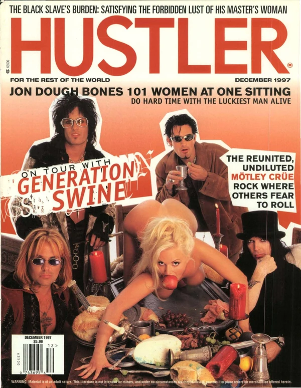 Hustler December 1997 Cover