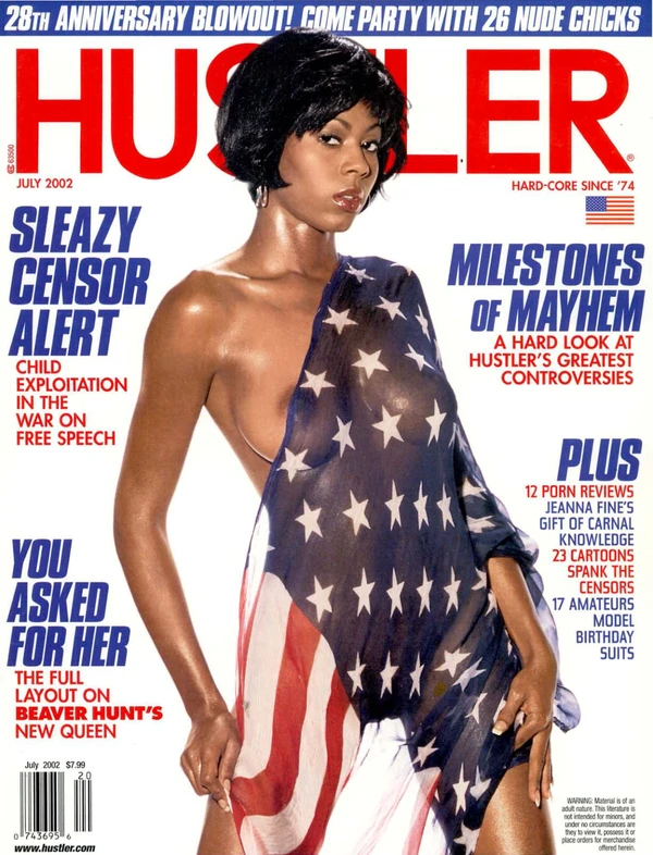 Hustler July 2002 Cover
