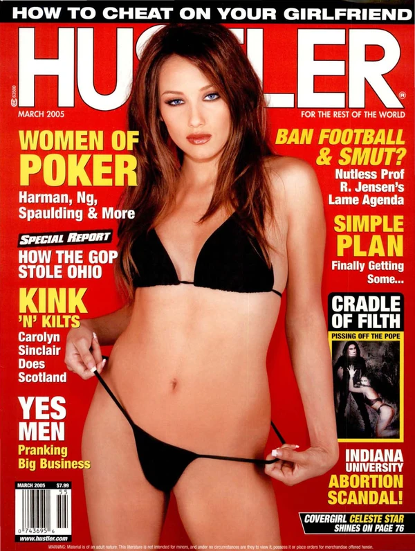 Hustler March 2005 Cover