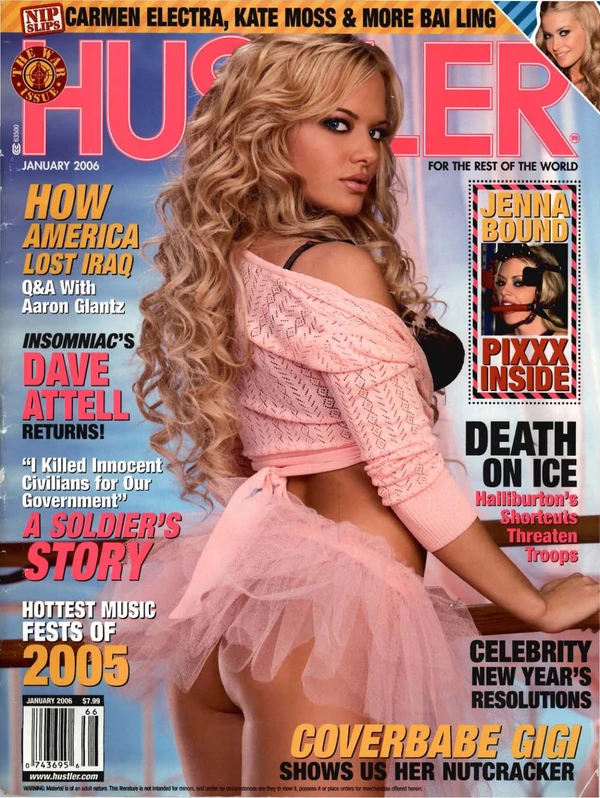 Hustler January 2006 Cover