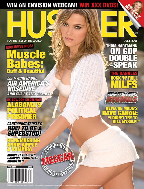 Hustler June 2008 Cover