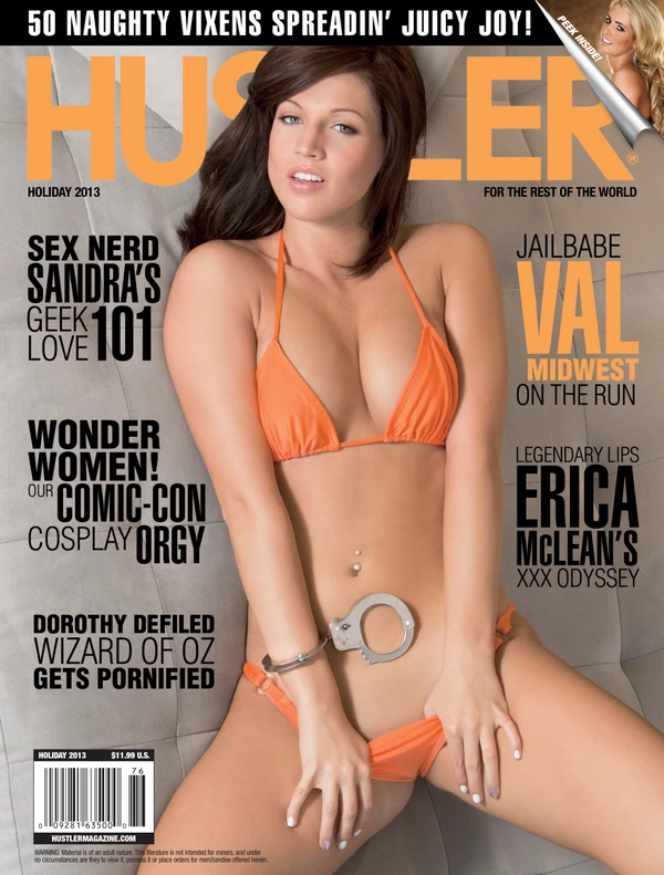 Hustler Holiday 2013 Cover