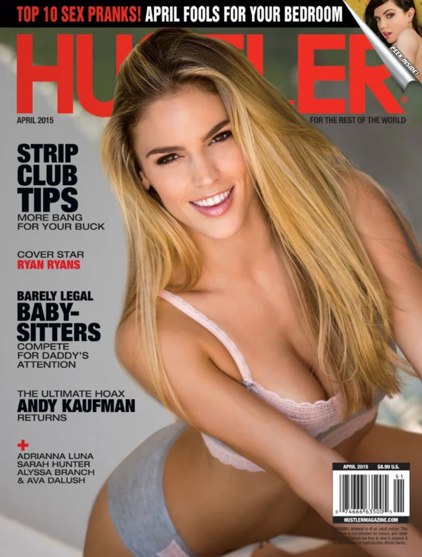 Hustler April 2015 Cover
