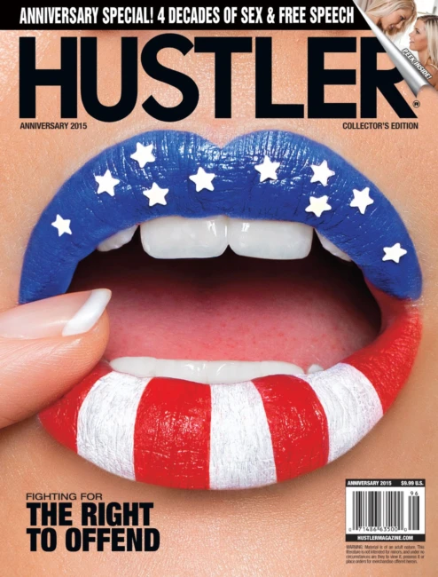 Hustler Anniversary 2015 Cover