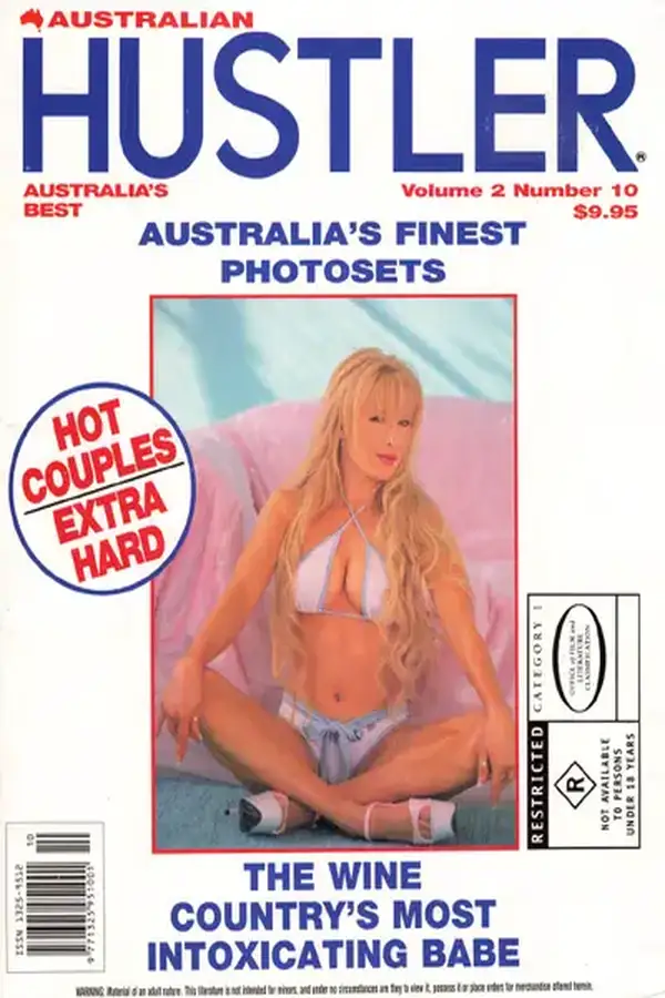 Hustler Australia Vol. 2 # 10 Cover