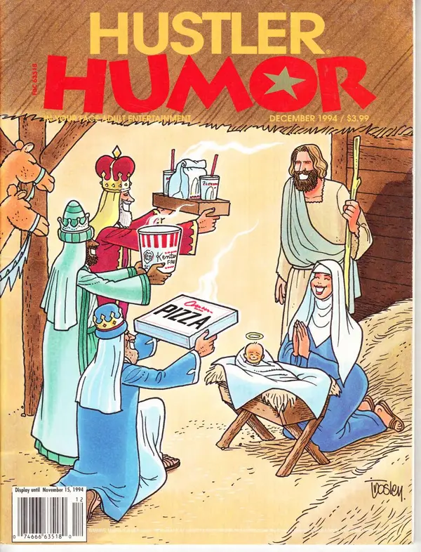 Hustler Humor December 1994 Cover