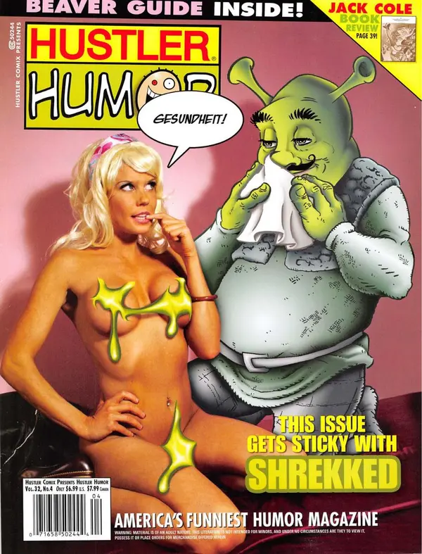 Hustler Humor Winter 2010 Cover