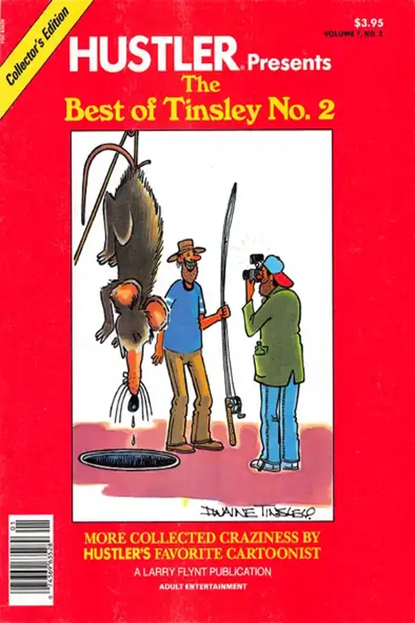 Hustler Presents The Best of Tinsley # 2 Cover