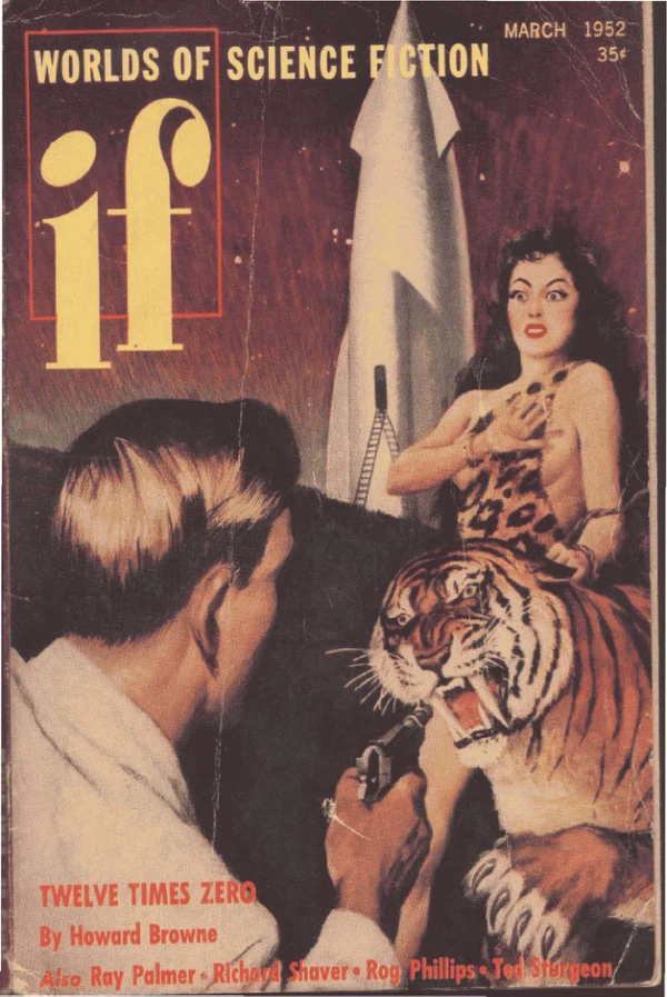 IFWORLDSSCIFI - 1952 Cover