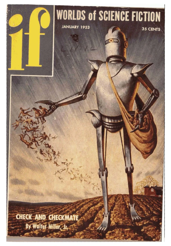 IFWORLDSSCIFI - 1953 Cover