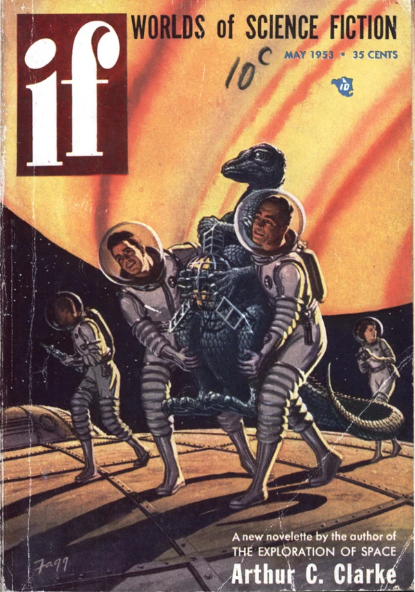 IFWORLDSSCIFI - 1953 Cover