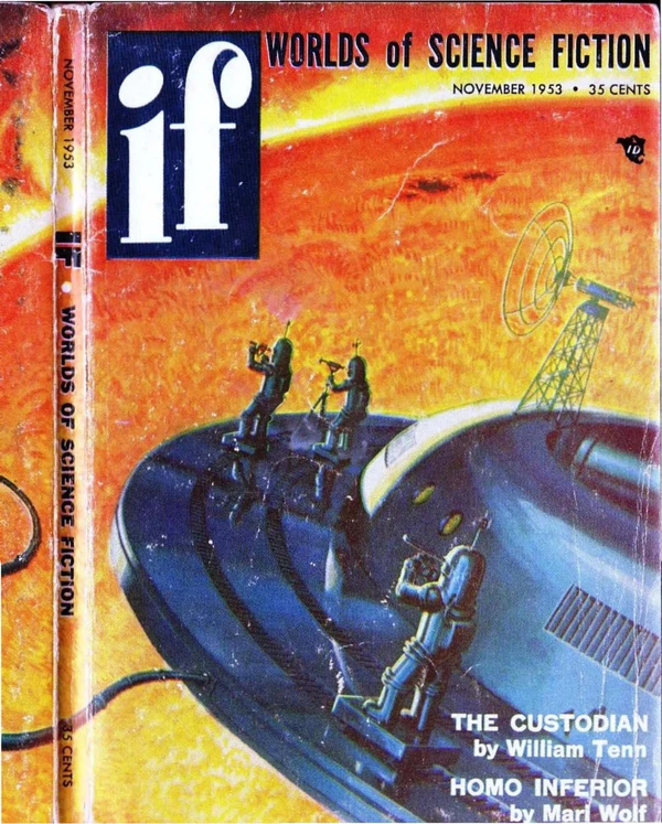 IFWORLDSSCIFI - 1953 Cover