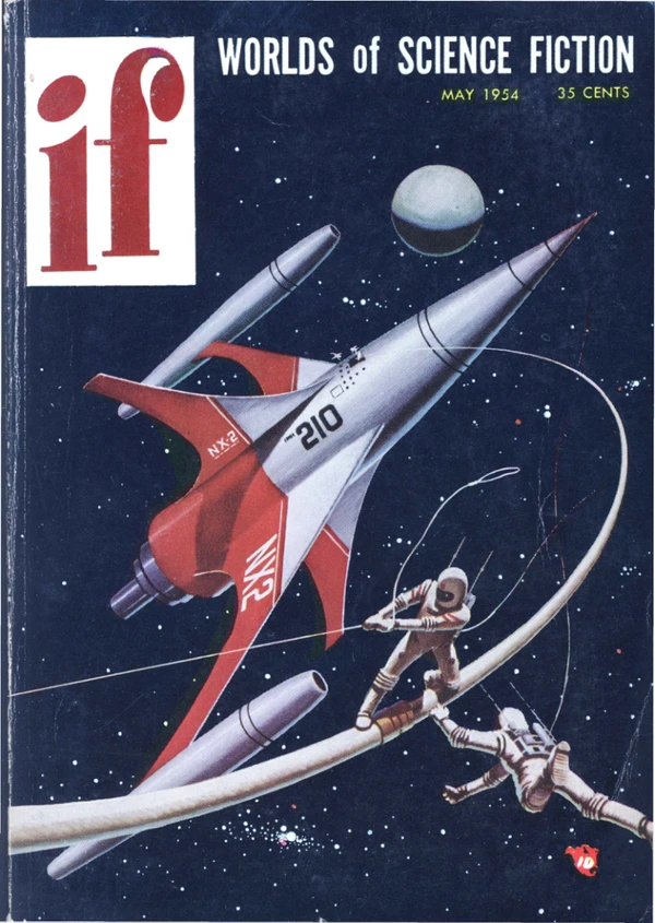 IFWORLDSSCIFI - 1954 Cover