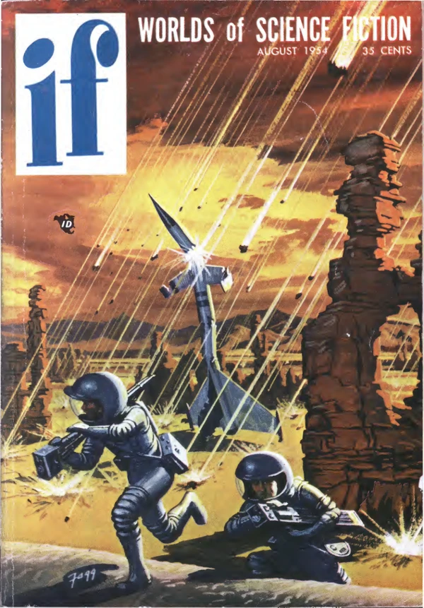 IFWORLDSSCIFI - 1954 Cover