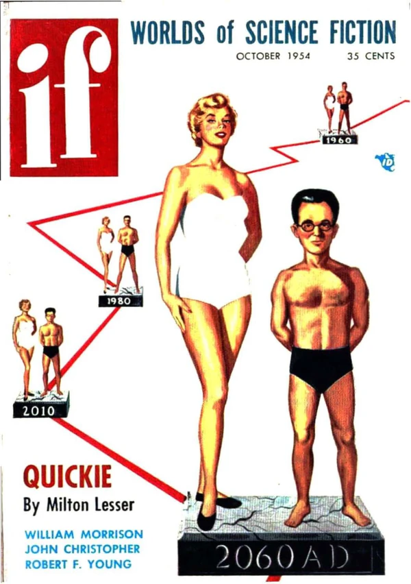 IFWORLDSSCIFI - 1954 Cover