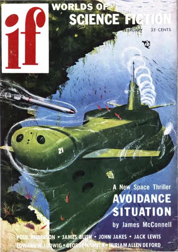 IFWORLDSSCIFI - 1956 Cover