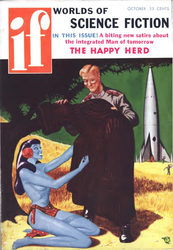 IFWORLDSSCIFI - 1956 Cover