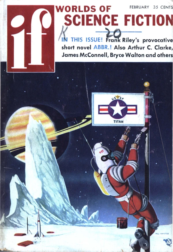 IFWORLDSSCIFI - 1957 Cover