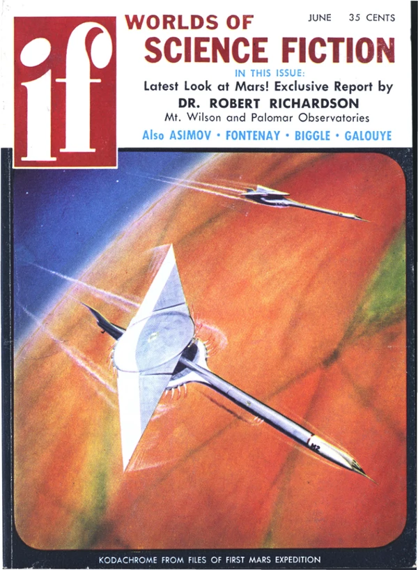 IFWORLDSSCIFI - 1957 Cover