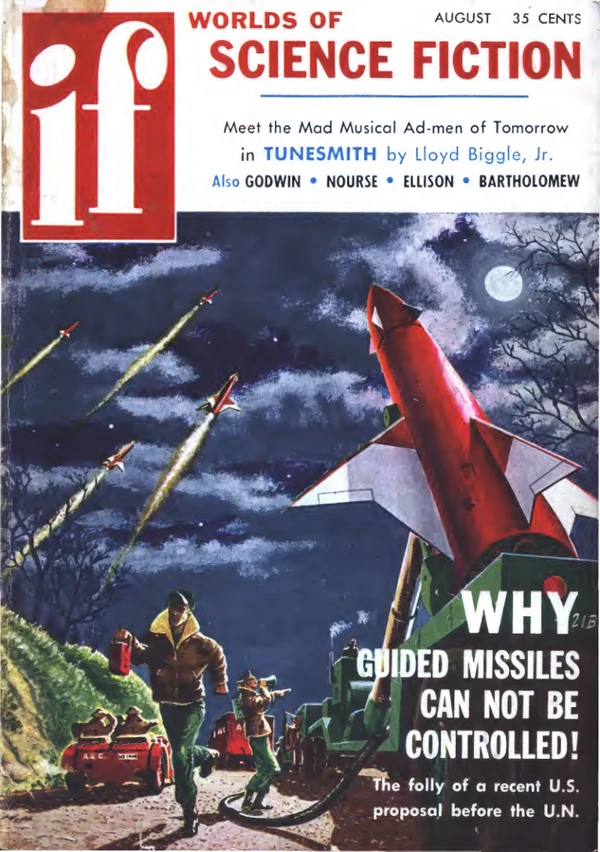 IFWORLDSSCIFI - 1957 Cover