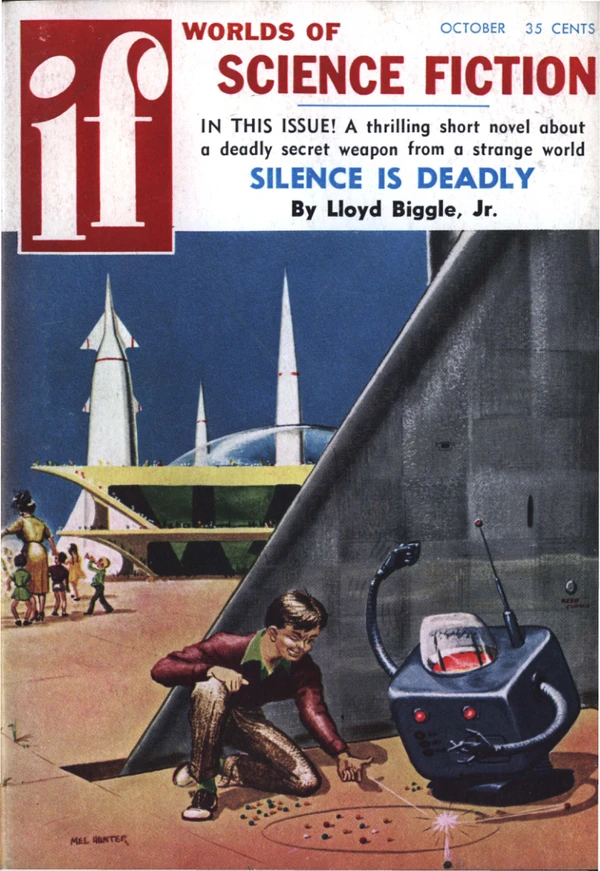 IFWORLDSSCIFI - 1957 Cover
