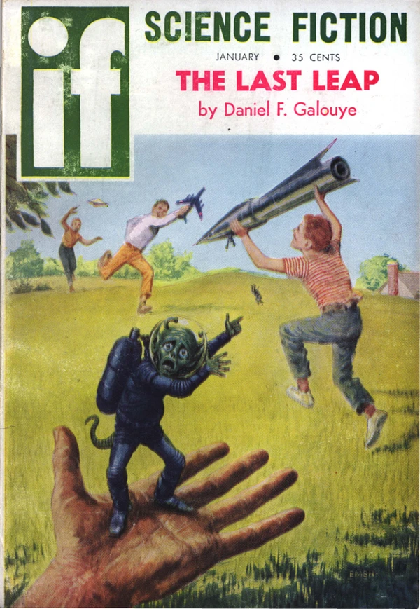 IFWORLDSSCIFI - 1960 Cover