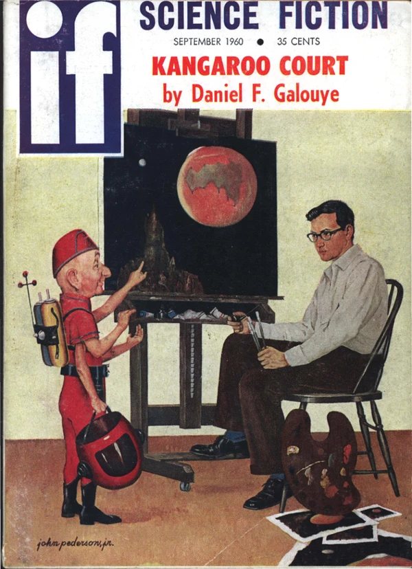 IFWORLDSSCIFI - 1960 Cover