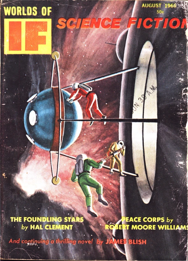 IFWORLDSSCIFI - 1966 Cover