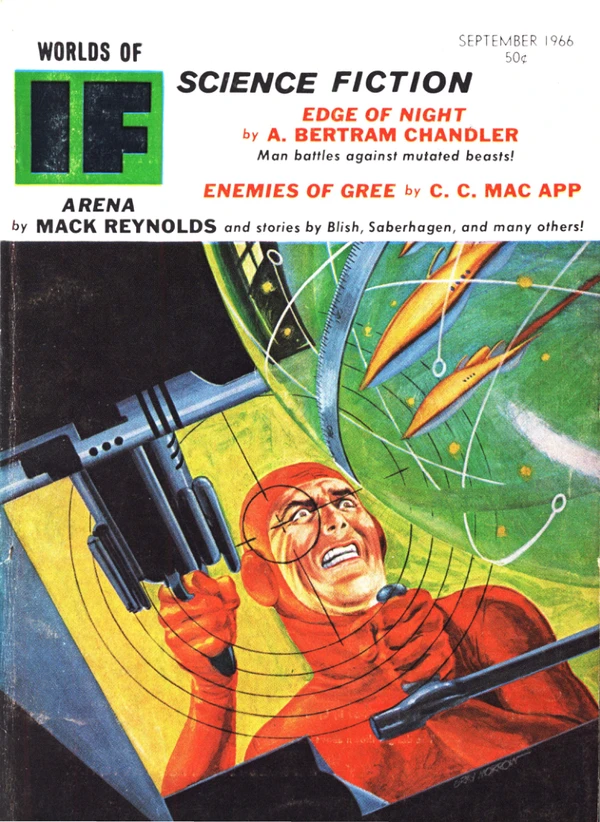 IFWORLDSSCIFI - 1966 Cover