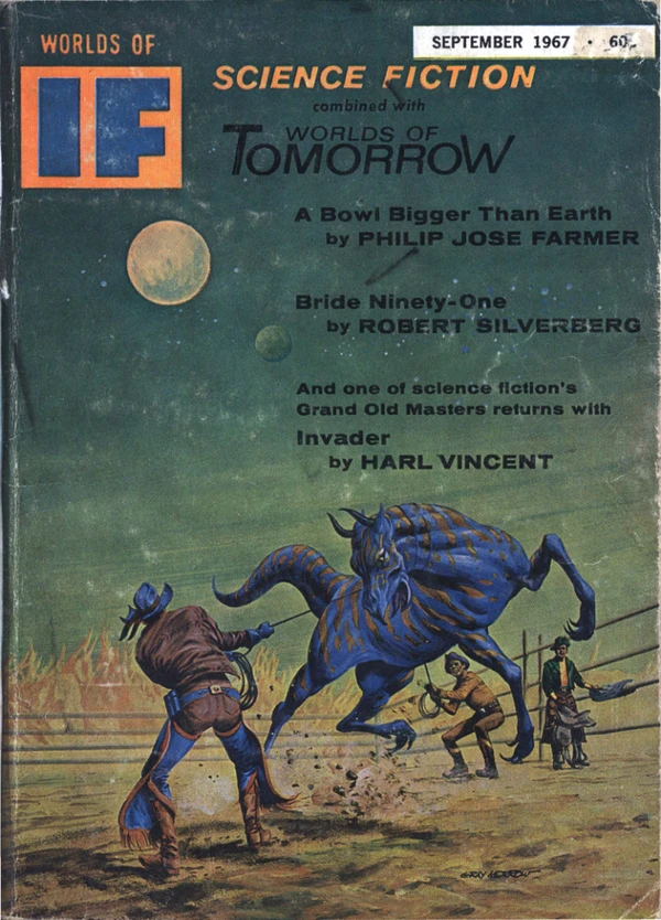 IFWORLDSSCIFI - 1967 Cover