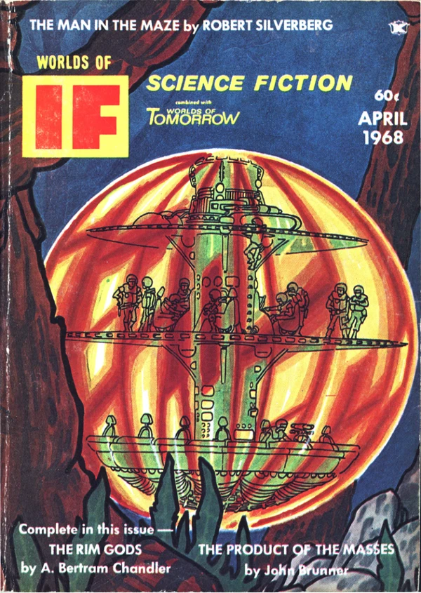 IFWORLDSSCIFI - 1968 Cover