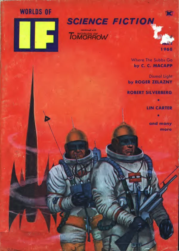 IFWORLDSSCIFI - 1968 Cover