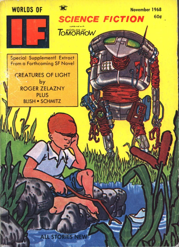 IFWORLDSSCIFI - 1968 Cover