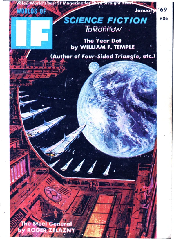 IFWORLDSSCIFI - 1969 Cover