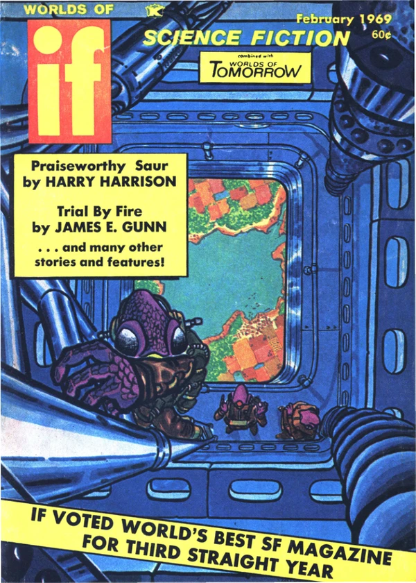 IFWORLDSSCIFI - 1969 Cover