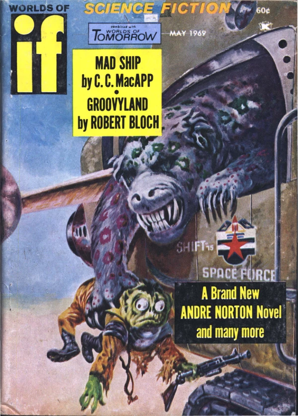 IFWORLDSSCIFI - 1969 Cover