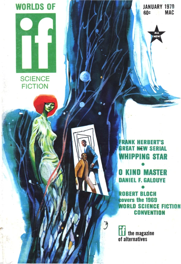IFWORLDSSCIFI - 1970 Cover