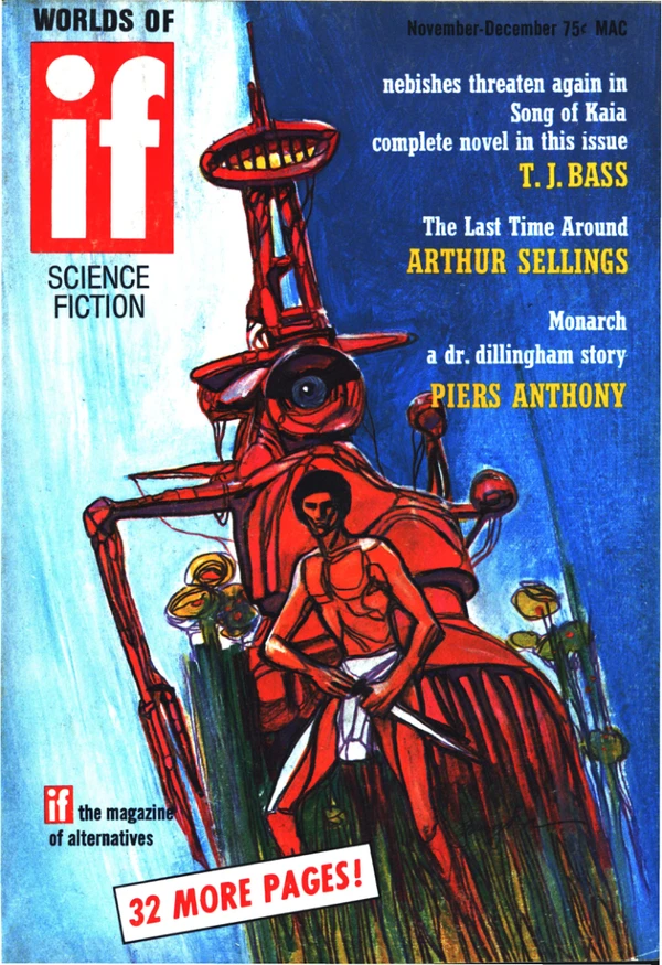 Ifworldsscifi - November 1970 Cover
