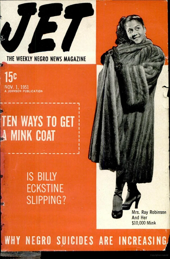 Jet - November 1951 Cover