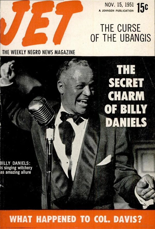 Jet - November 1951 Cover
