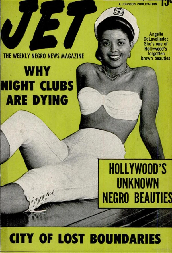 Jet - November 1951 Cover