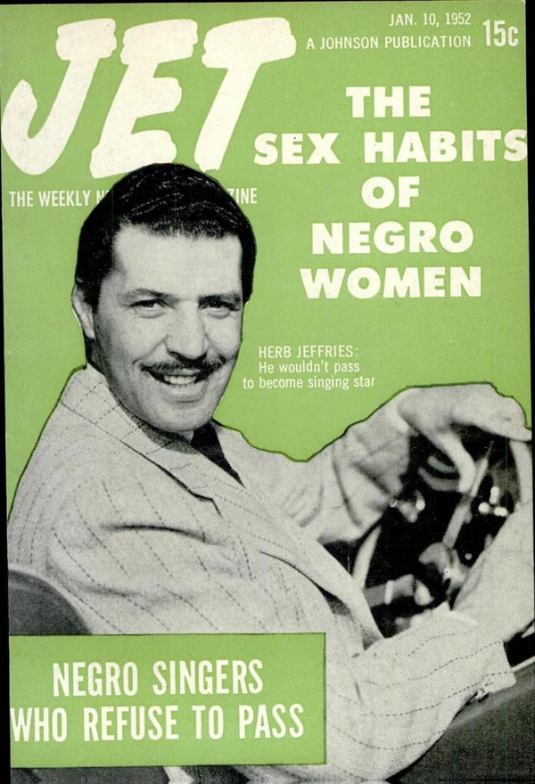 Jet - January 1952 Cover