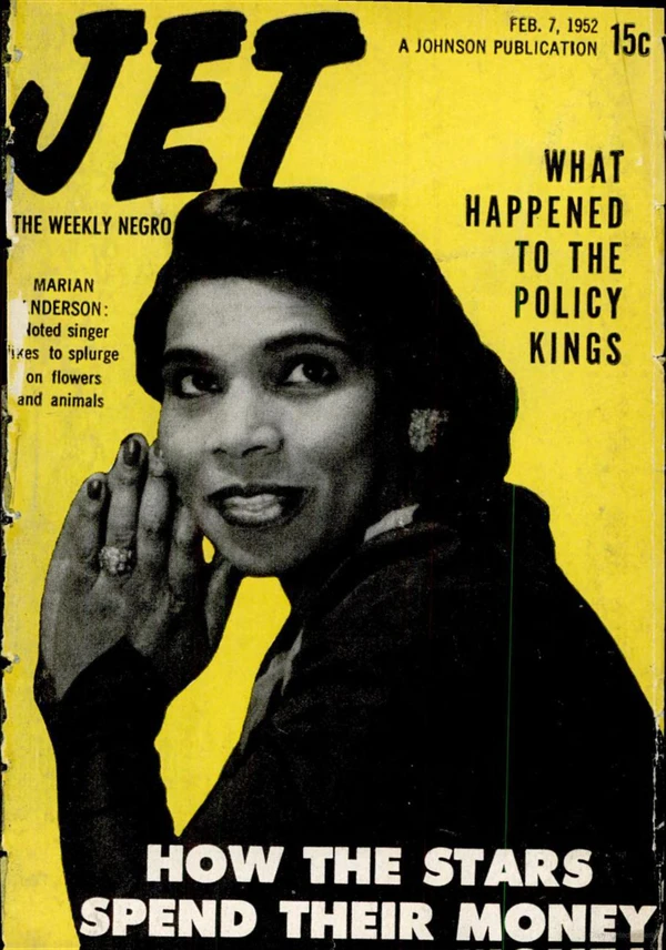 Jet - February 1952 Cover