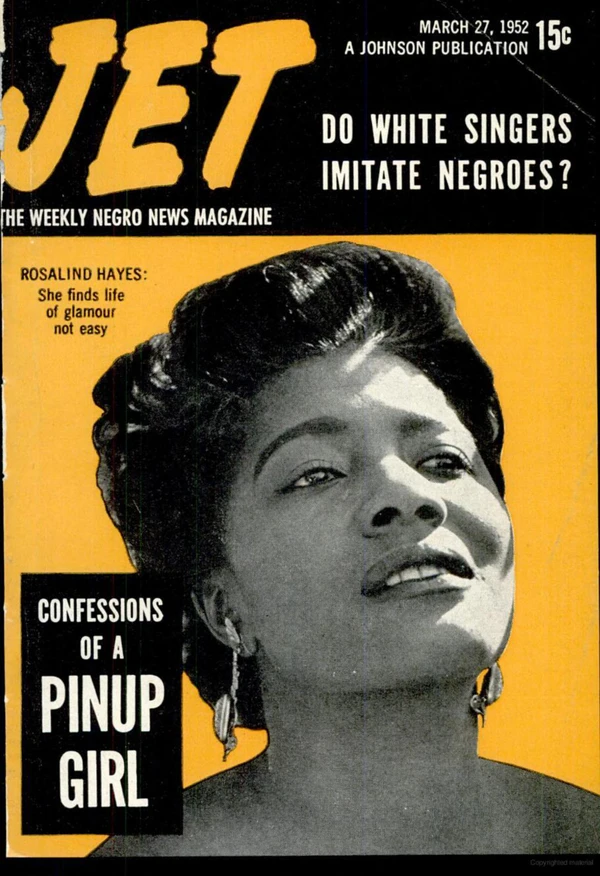 Jet - March 1952 Cover